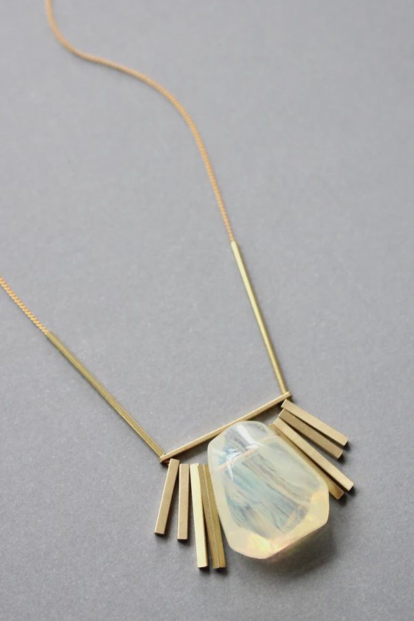 DAVID AUBREY / QUARTZ GEO NECKLACE