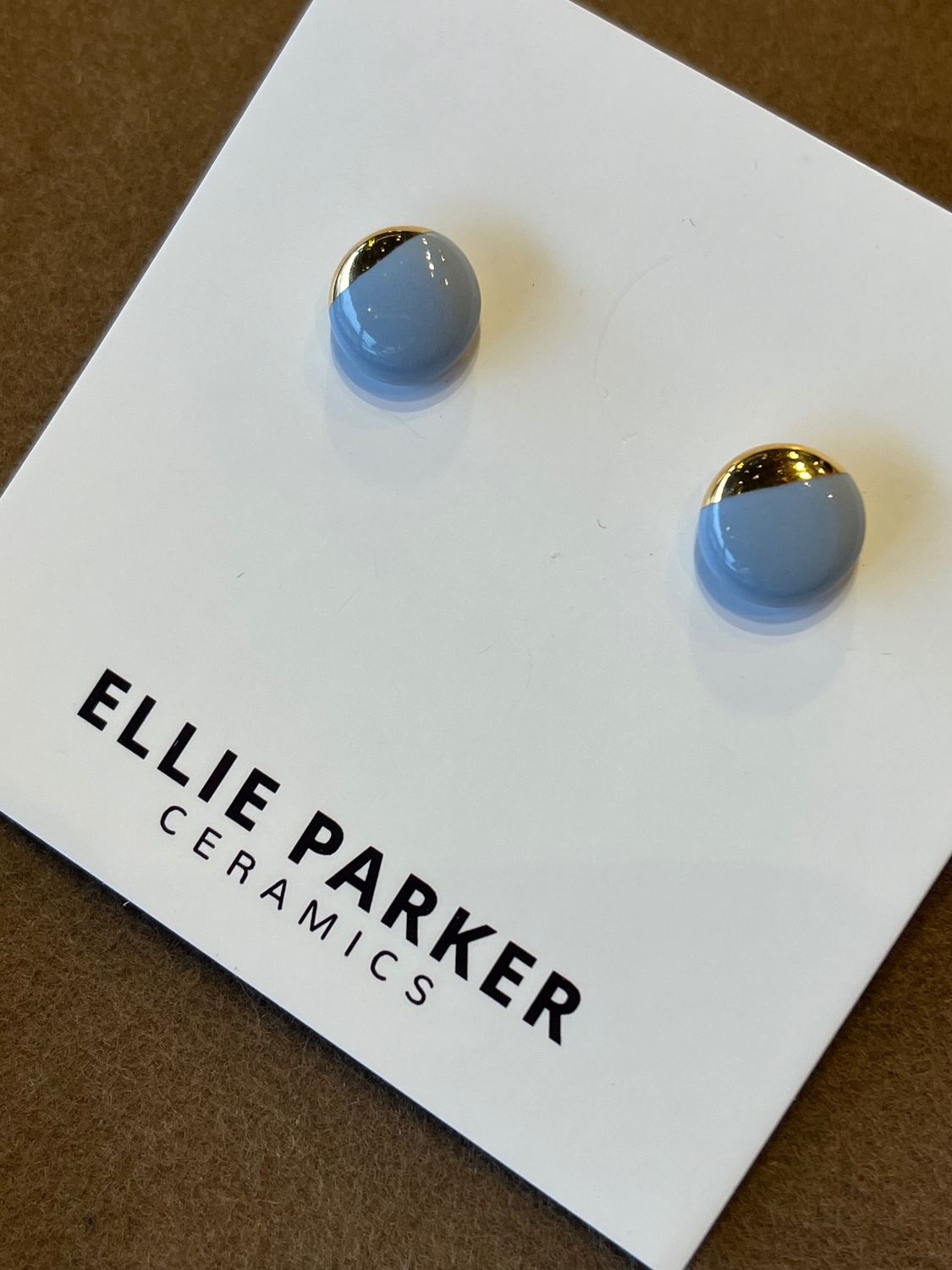 ELLIE PARKER / CIRCLE CERAMIC STUDS / SS25