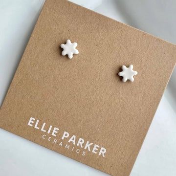 ELLIE PARKER / SNOWFLAKE STUDS / SS25