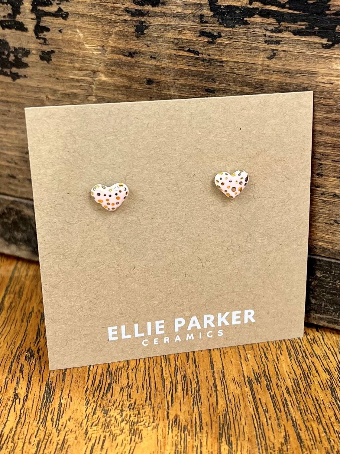 ELLIE PARKER / HEART STUDS / SS25