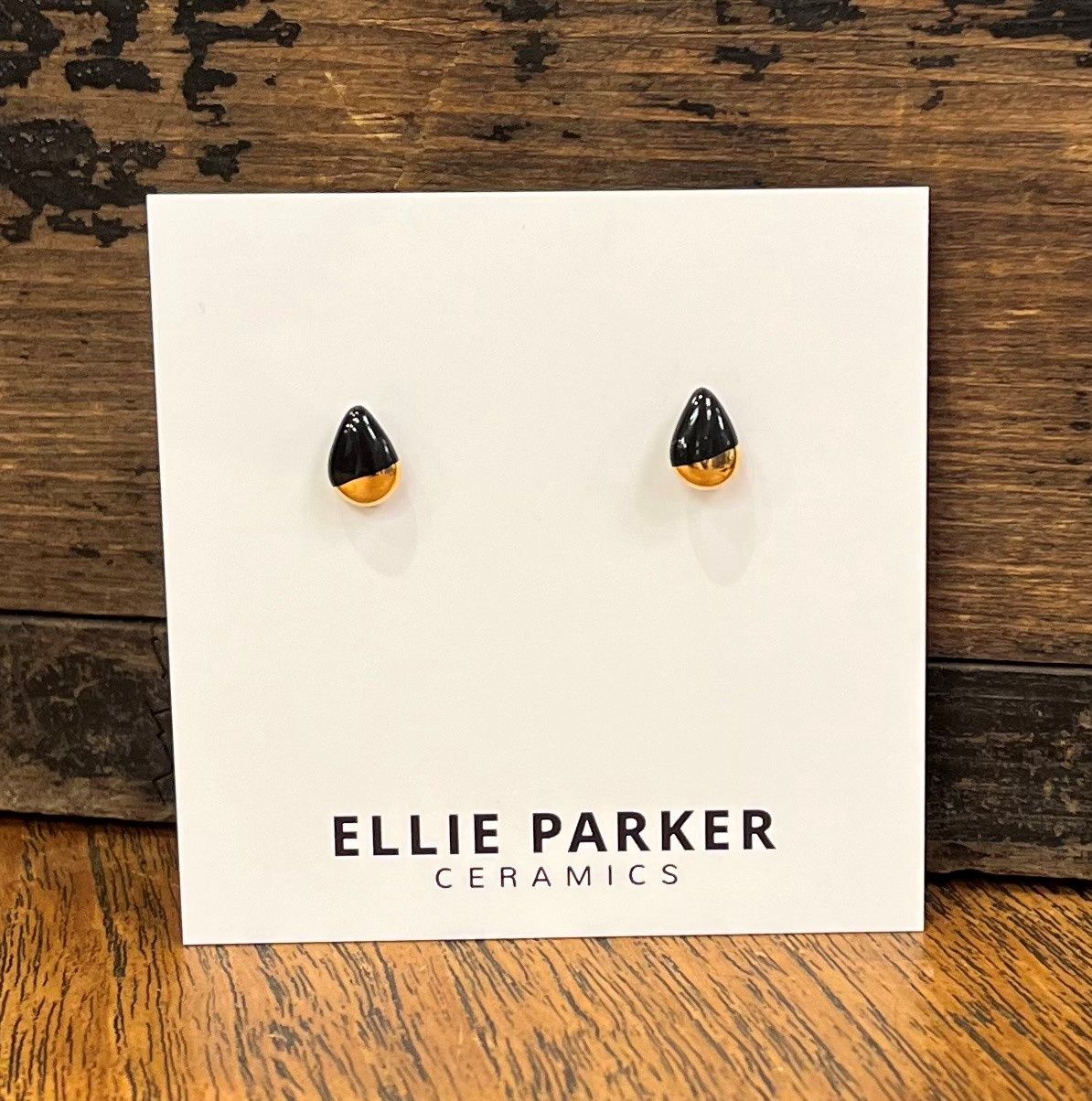 ELLIE PARKER / TEARDROP STUDS WITH GOLD / SS25