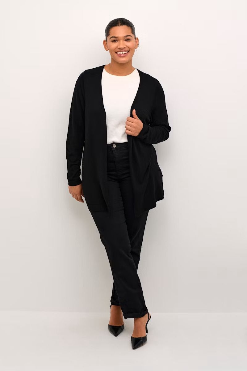 KAFFE CURVE / FARSIA BUTTON CARDIGAN