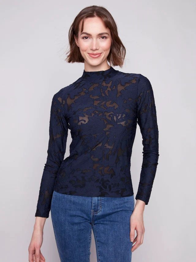 CHARLIE B / BURNOUT MESH / FW25