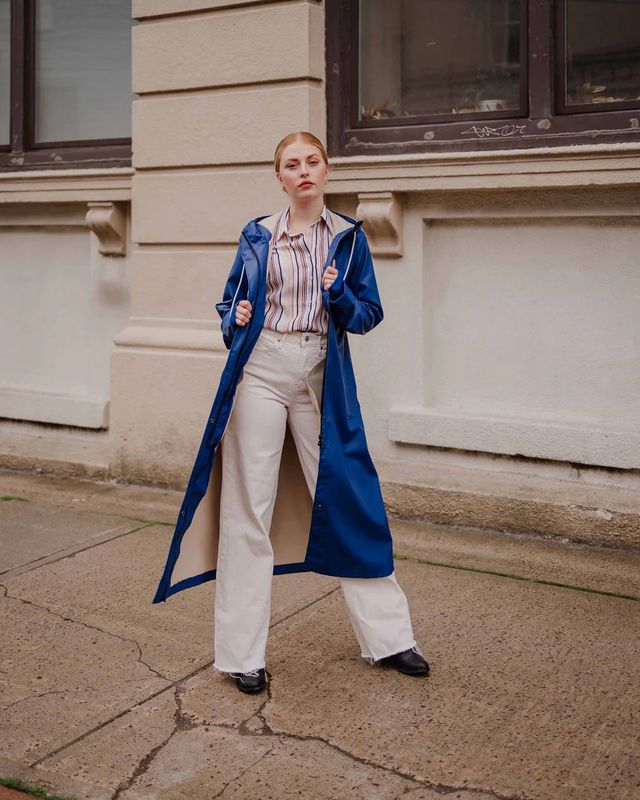 MERNINI / LONG RAIN COAT / FW25