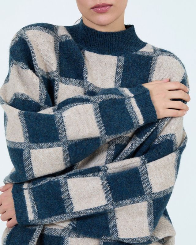 SKATIE / JACQUARD SWEATER / FW25