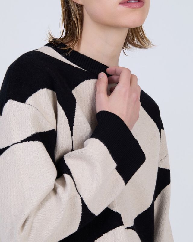 SKATIE / JACQUARD SWEATER S53K20 / FW25