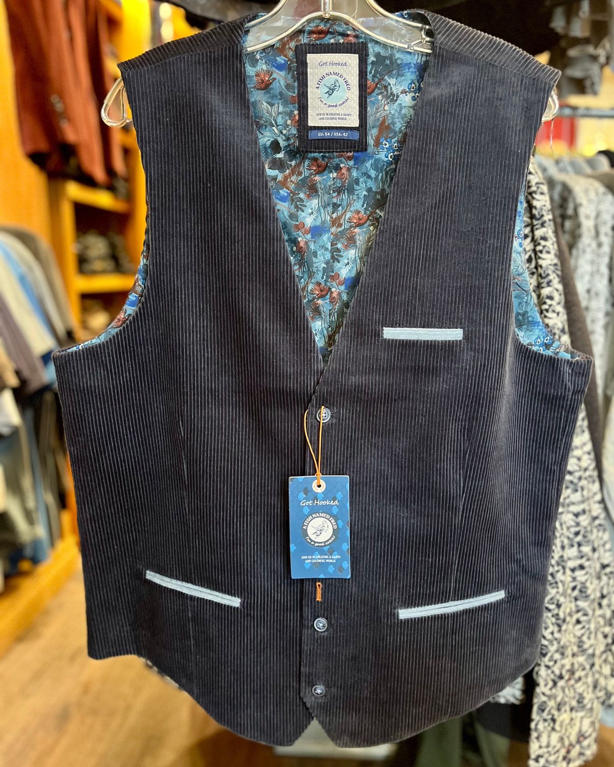 A FISH NAMED FRED / WASITCOAT RIB / FW25