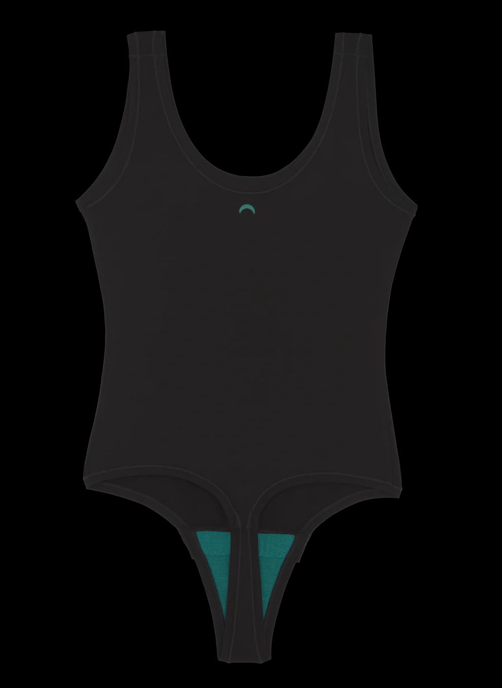 HUHA / TANK BODYSUIT, Colour: BLACK, Size: XS
