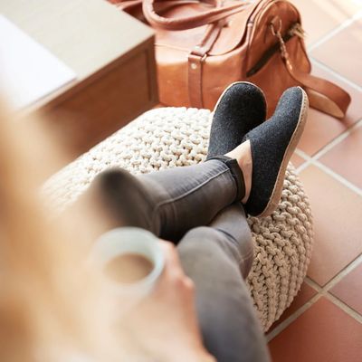 GLERUPS / SLIP-ON /  LEATHER