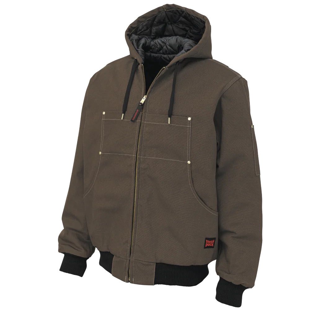 TOUGH DUCK / HOODED BOMBER JACKET / FW25