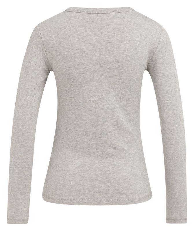 YAYA / ROUND NECK LONG SLEEVE T-SHIRT / SS26