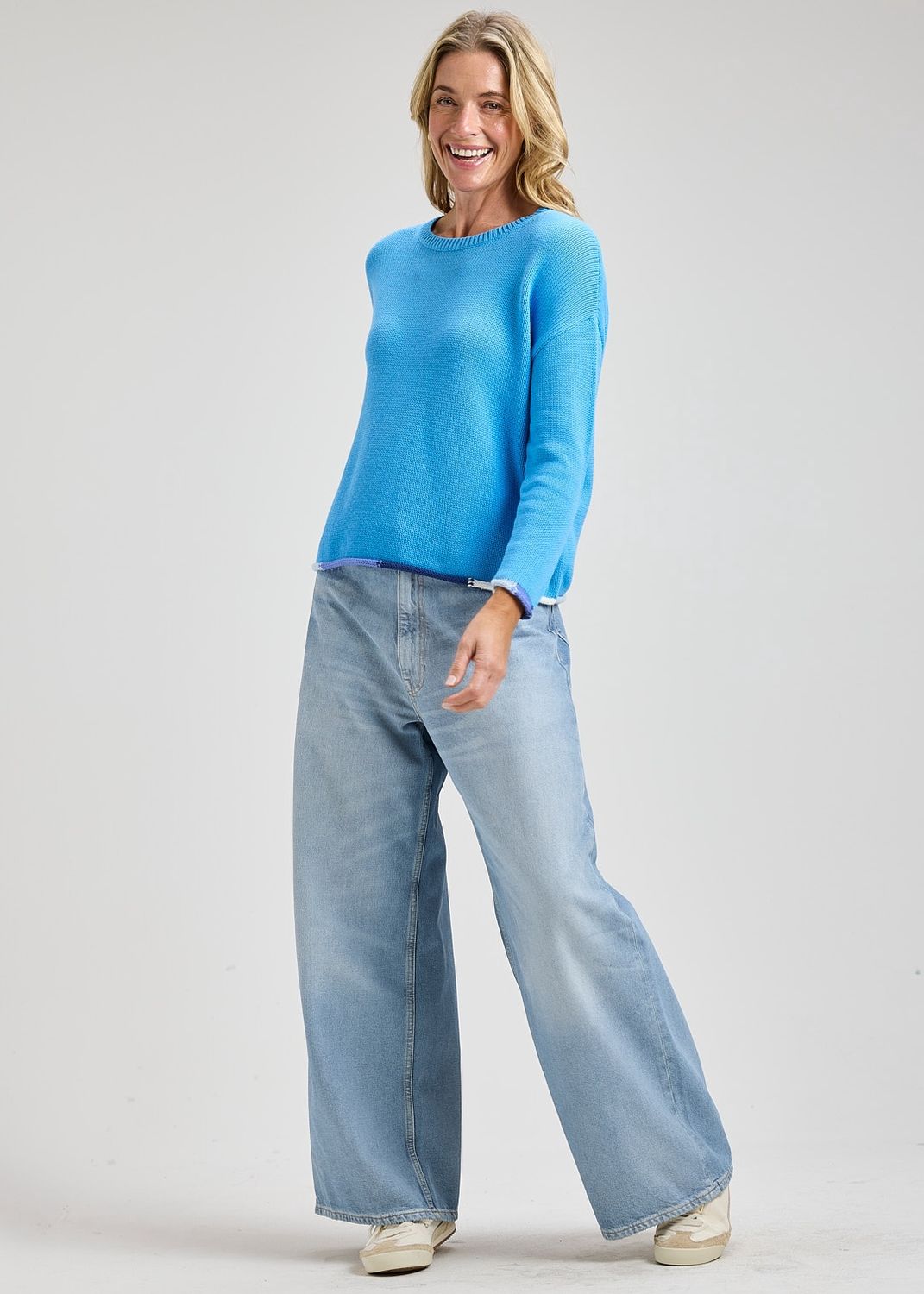 ZAKET &amp; PLOVER / BOTTOM DETAIL SWEATER / SS26