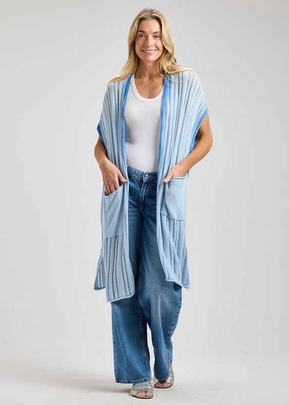 ZAKET &amp; PLOVER / DYED FINISH CARDIGAN / SS26