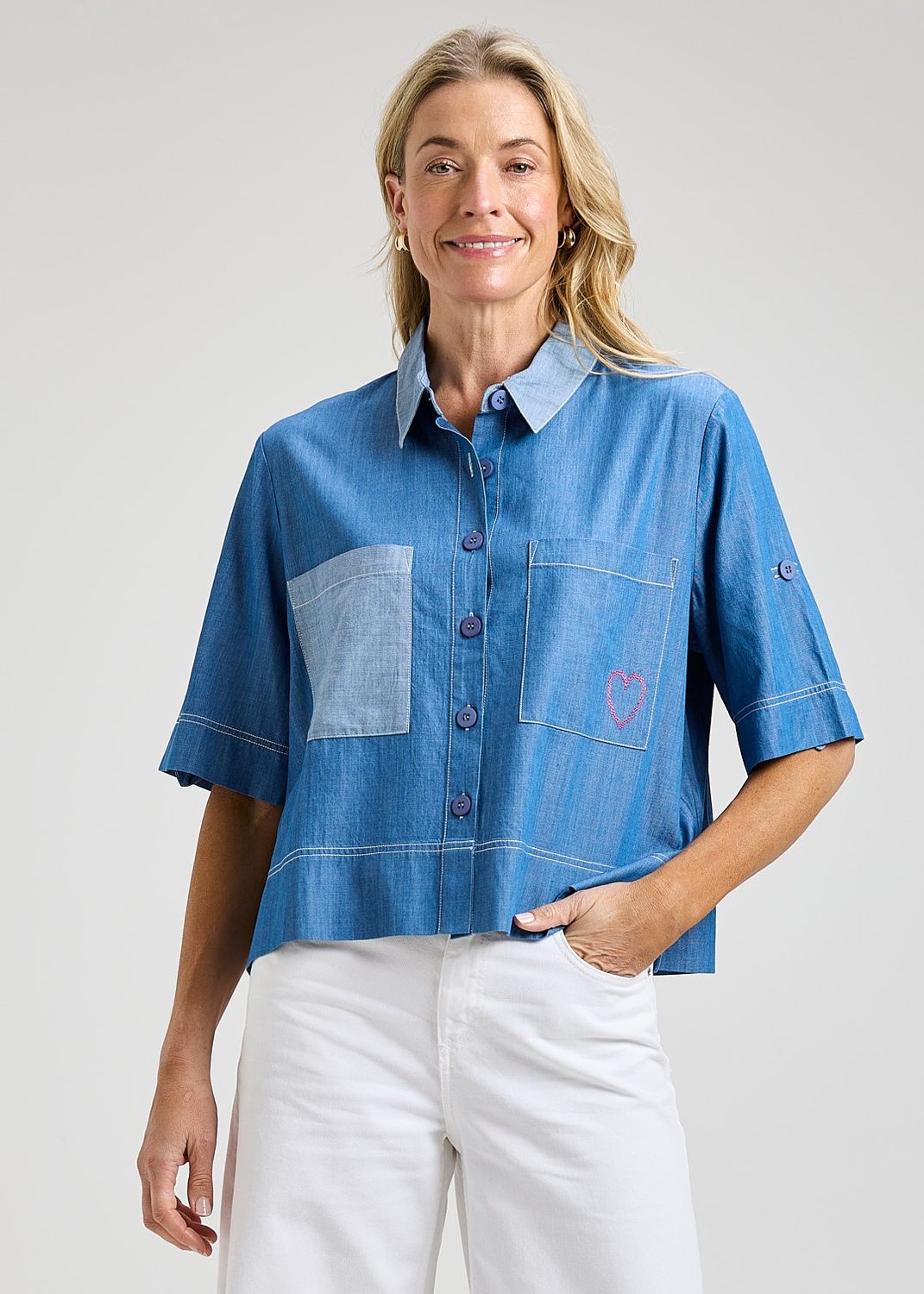 ZAKET &amp; PLOVER / DENIM SHIRT / SS26