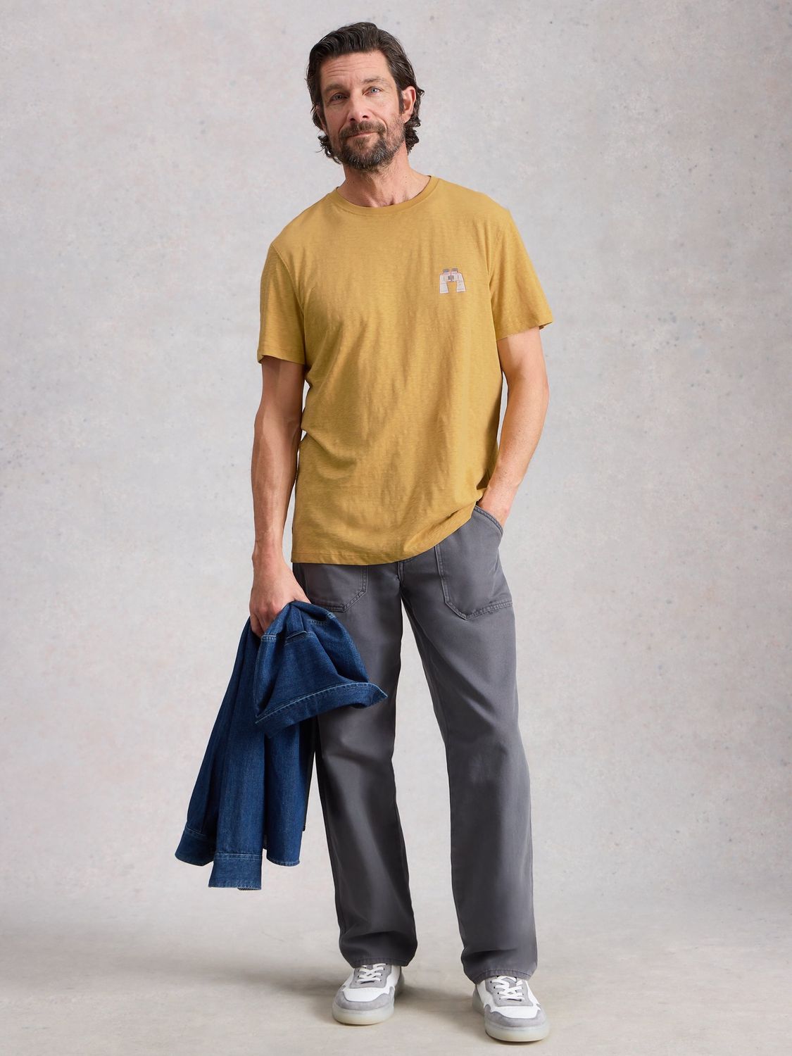 WHITE STUFF / ABERSOCH CAMPING GRAPHIC TEE / SS26