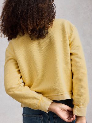 WHITE STUFF / HERRINGBONE SWEATER / SS26
