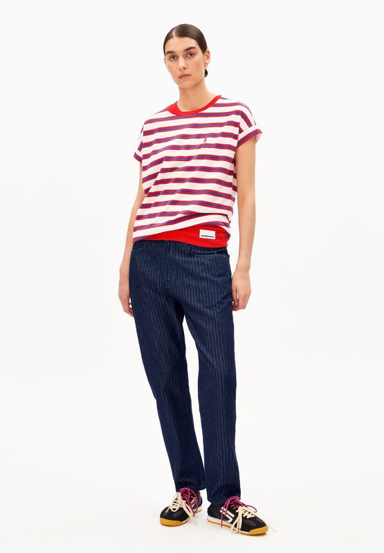 ARMED ANGELS / IDAARA STRIPES T-SHIRT / SS26