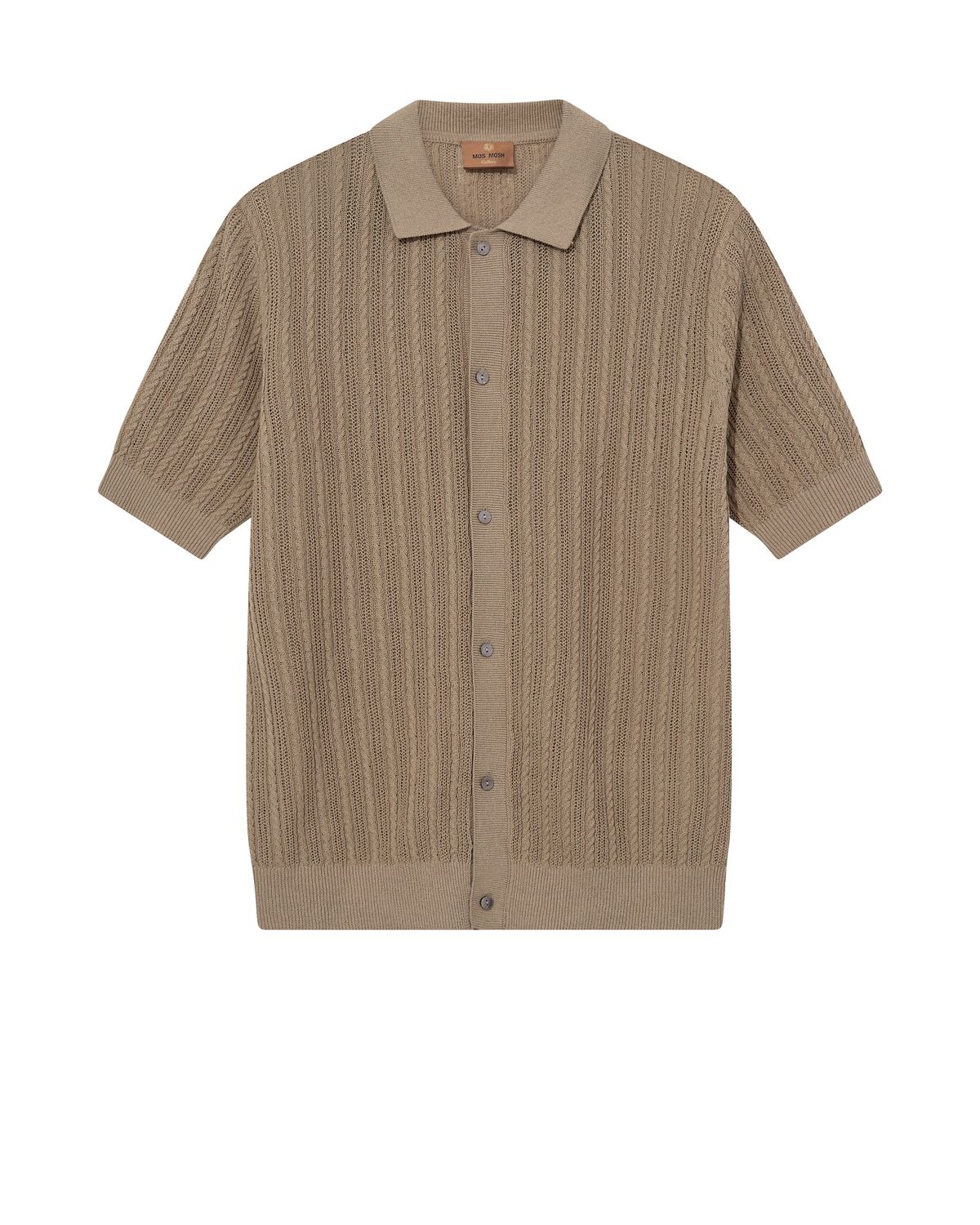 MOS MOSH / DARIO BUTTON SS POLO KNIT / SS26