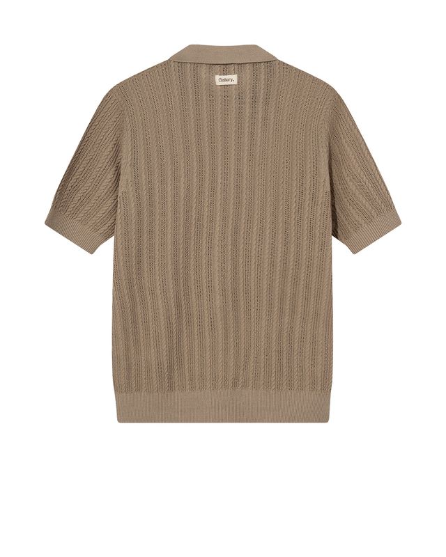 MOS MOSH / DARIO BUTTON SS POLO KNIT / SS26