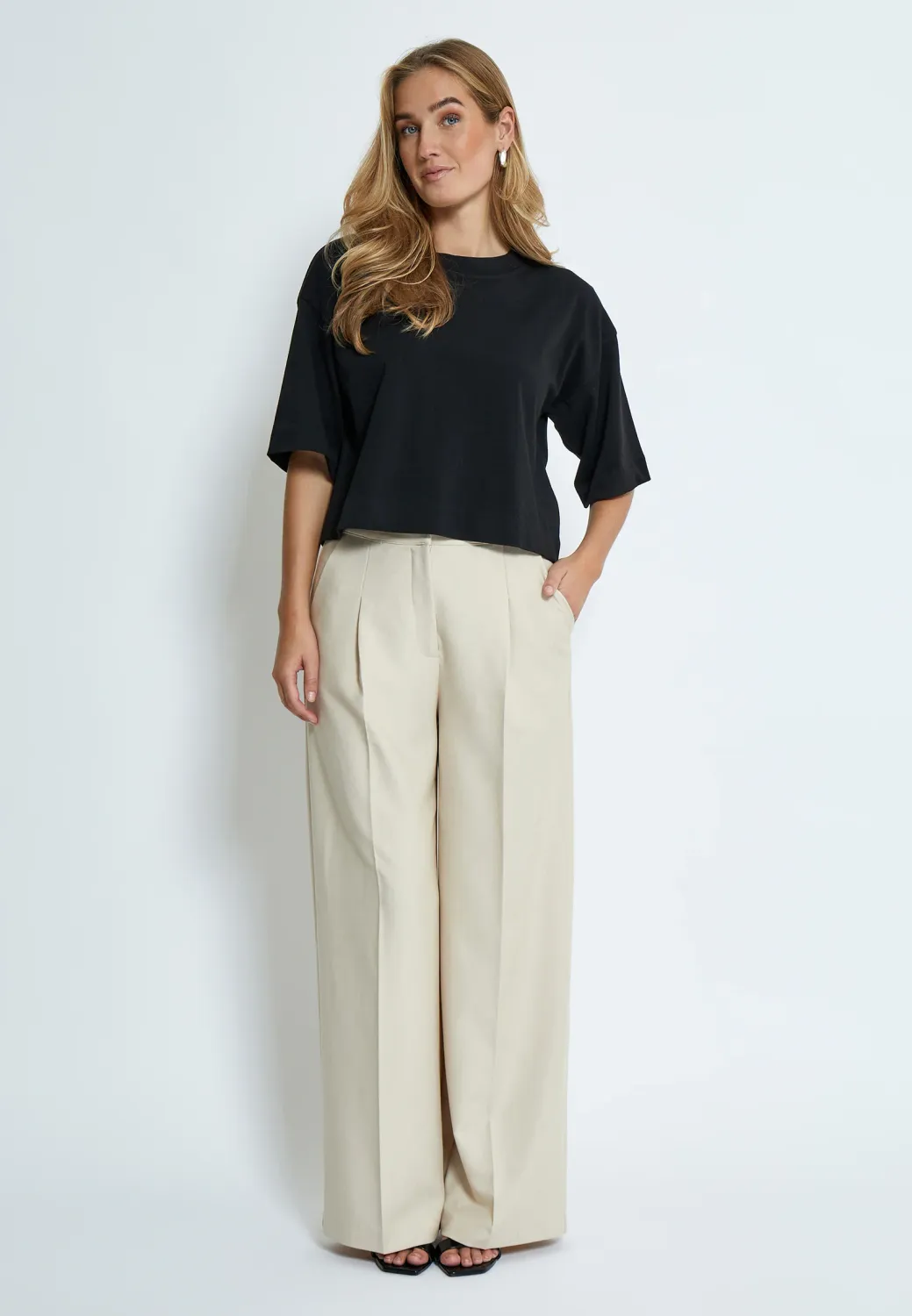MINUS / MSGAMMA CROPPED GOTS T-SHIRT / FW26