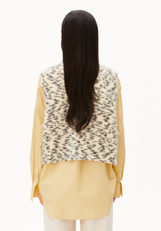 ARMED ANGELS / MOHAIR BLEND DOTS KNIT VEST / FW26