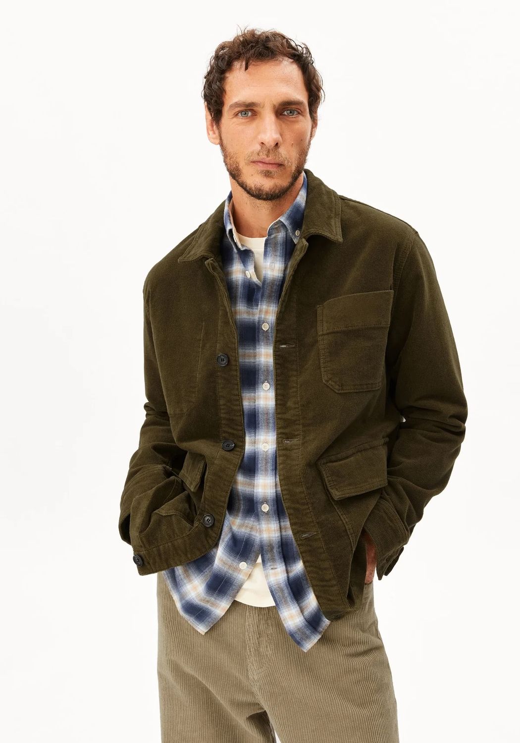 ARMED ANGELS / CORDUROY BAKERS BLAZER / FW26