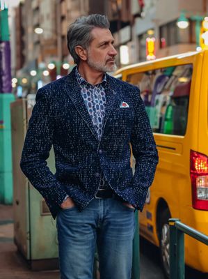 A FISH NAMED FRED / BLAZER FANCY RIB / FW26