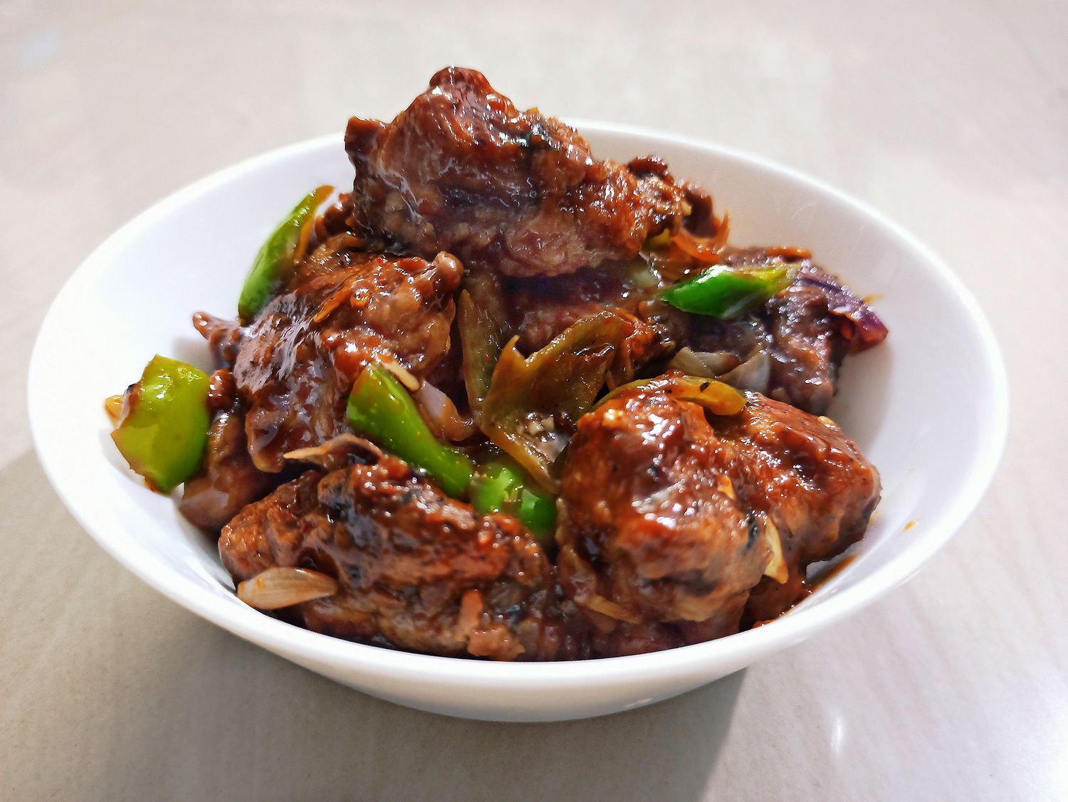Shimla Mirch Chicken
