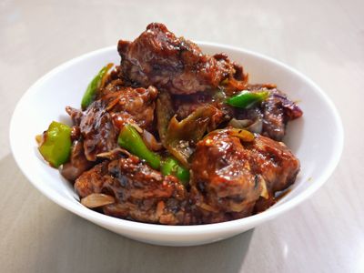 Shimla Mirch Chicken