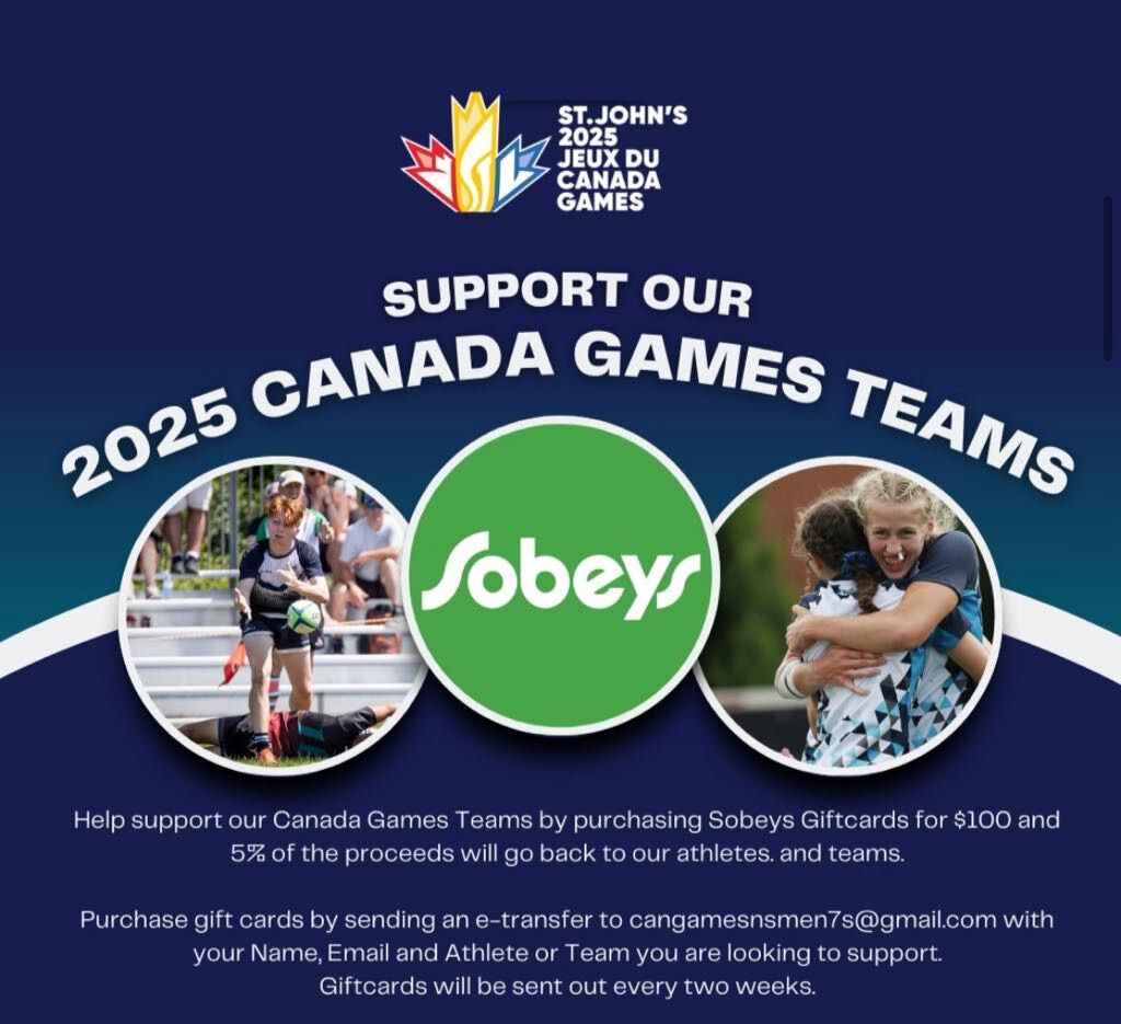 Rugby NS Gift Card Fundraiser