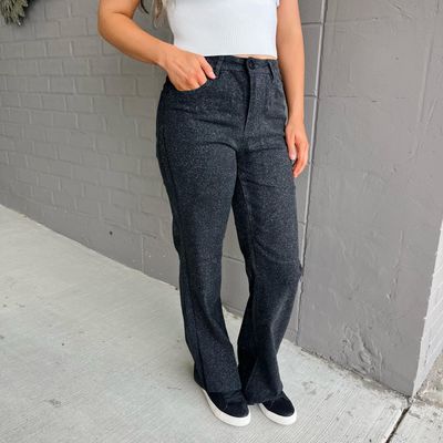 blue b black sparkle jeans