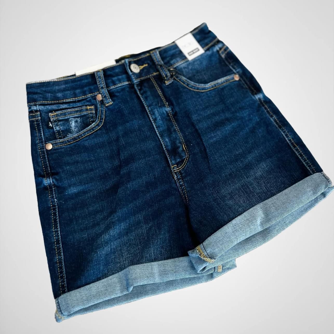 judy blue high waist dark shorts