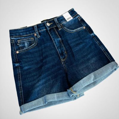 judy blue high waist dark shorts