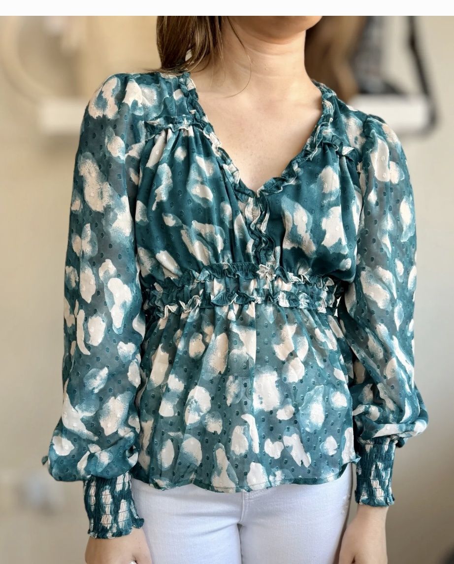 blue pepper long sleeve peddle shirts