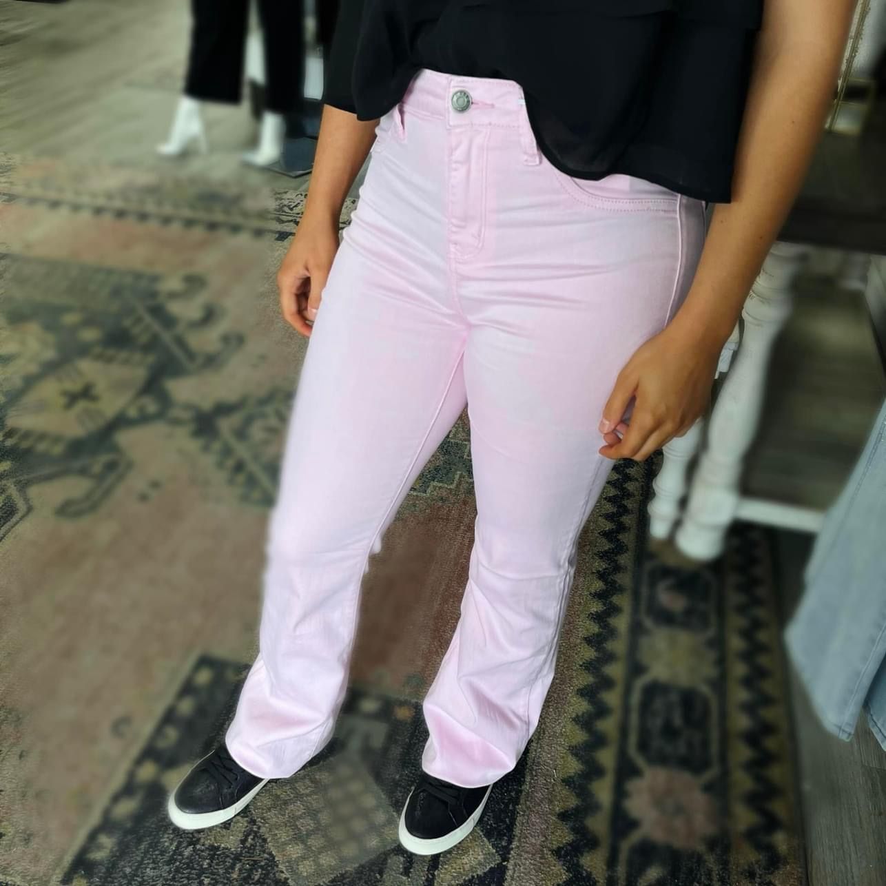 cello pink bell jeans