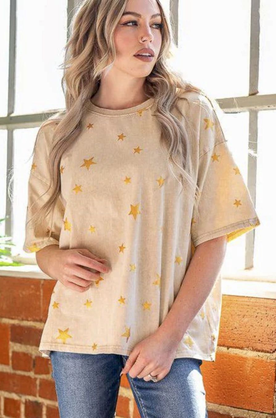 easel gold star shirt