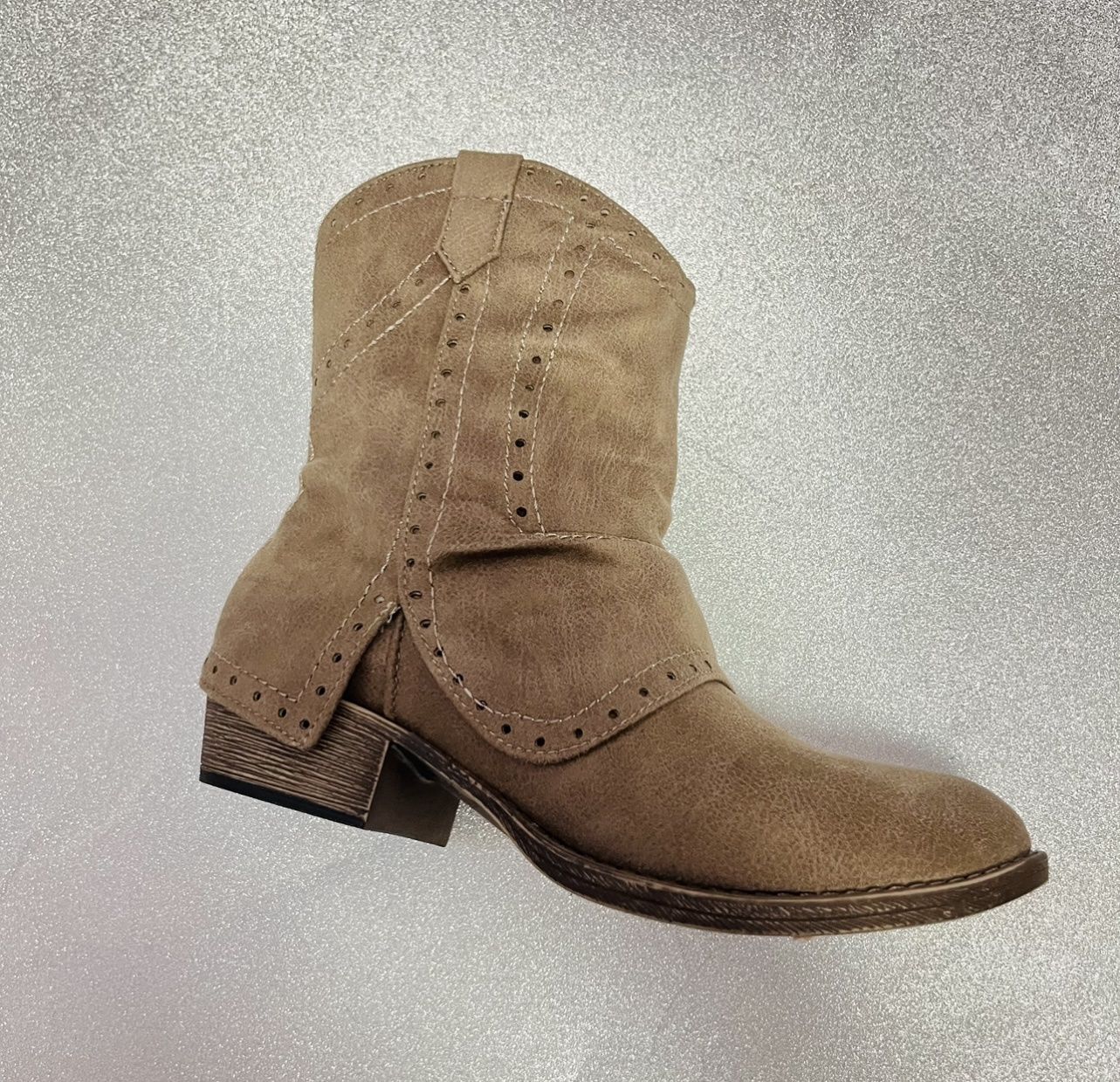 Very G - Taupe Gypsy Jazz Booties