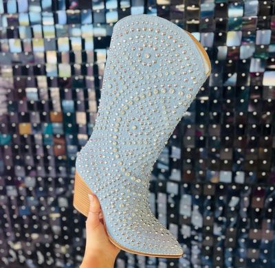 Corky&#39;s - Denim Boot Scootin Sparkle Boots