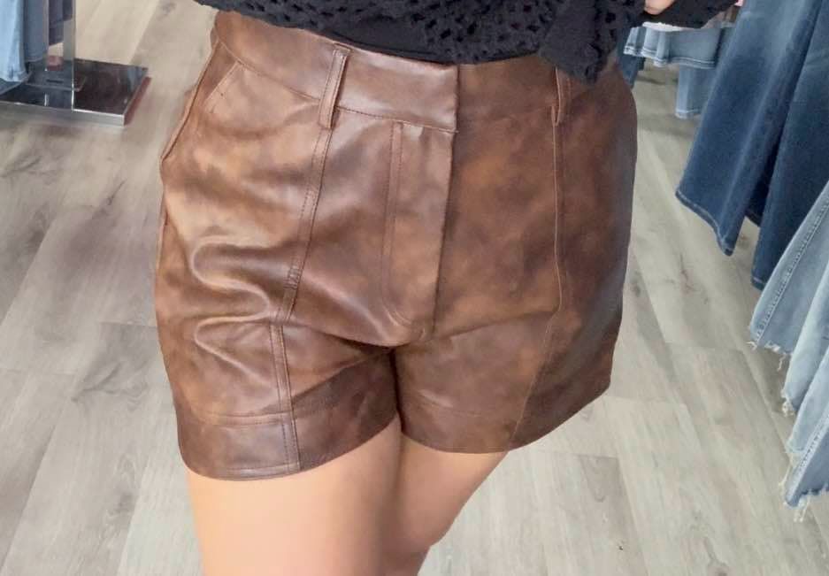 Espresso Skirt with back pockets