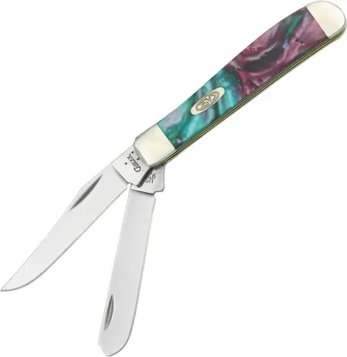 Mini Trapper Coral Sea - Case Cutlery