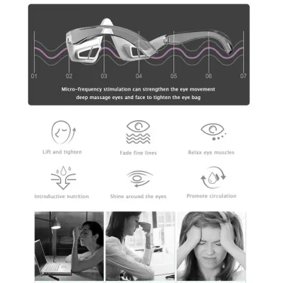 Red Light Therapy Eye Massager