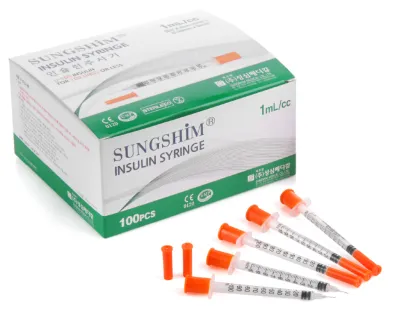 Insulin Syringe 1 ml 0.30 mm*13mm - 10 pcs