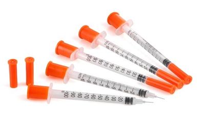 Insulin Syringe 0.5 ml/cc  0.30 mm*8mm - 10 pcs