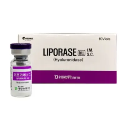 LIPORASE - HYALURONIDASE 1 VIAL, 1,500 I.U.