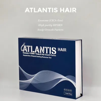 ​Atlantis Hair Exosomes + PDRN + Scalp &amp; Hair Growth Factors Ampoule