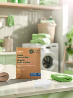 Eco Clean Laundry Detergent Sheets