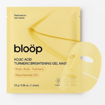 Bloöp Kojic Acid Turmeric Brightening Gel Mask - 4 pcs