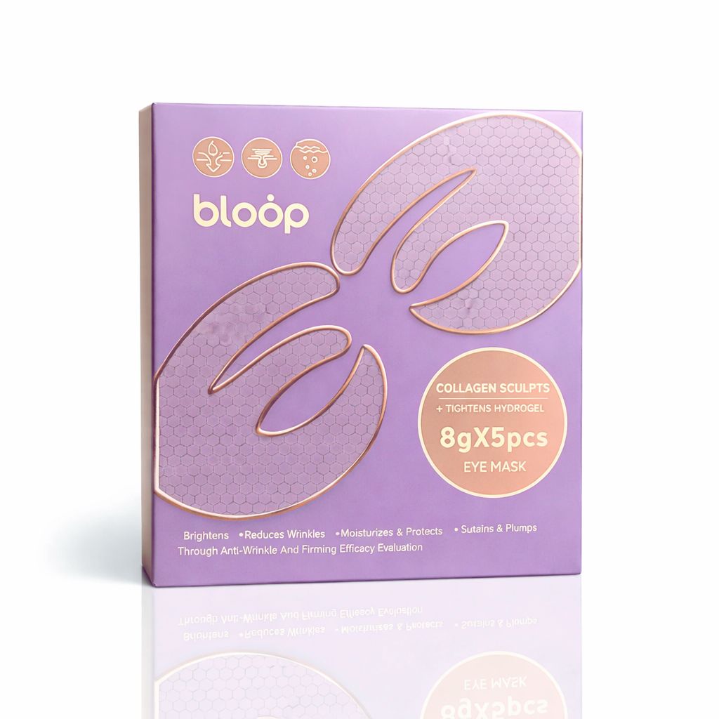 bloȯp 3D Collagen Sculpts &amp; Tightens Honeycomb Eye Mask