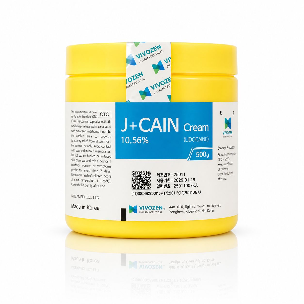 J-Cain Numbing Cream