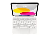 APPLE Magic Keyboard Folio for iPad (11th generation, A16) - weiß - German APPLE Magic Keyboard Folio for iPad (11th generation, A16) - weiß - German